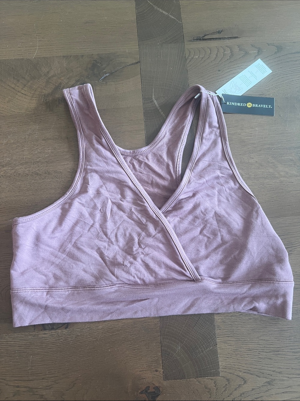 Kindred Bravely Dusty Mauve Nursing Sleep Bra